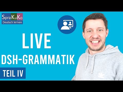 DSH Grammatik Teil 4 - Wissenschaftliche Strukturen in der DSH-Prüfung