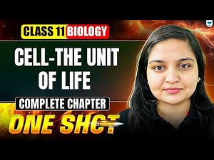 Cell: The Unit of Life - Full Chapter One Shot 🔥 | Class 11 Biology | Nikita Ma'am