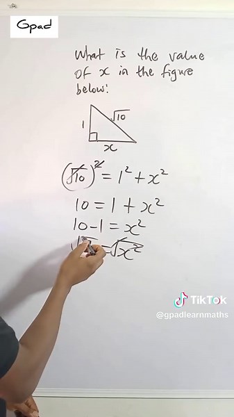 Can you solve this Right Angle Triangle problem? #rightangle #triangle #gpadlearnmaths #stem #angle