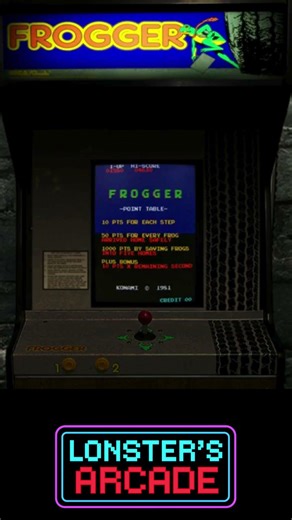 Frogger brought back memories #arcadelife #nostalgia