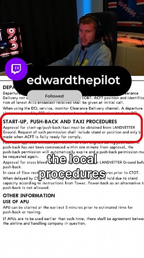 Read The Local Procedures on VATSIM!! #msfs #vatsim #aviation #flightsim