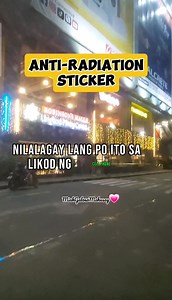 Anti radiation sticker #fypageシ #virals #highlight #fbyシvideo #fbpost #fypシ゚ #fypviralシ | Miah Galoso - Mahusay