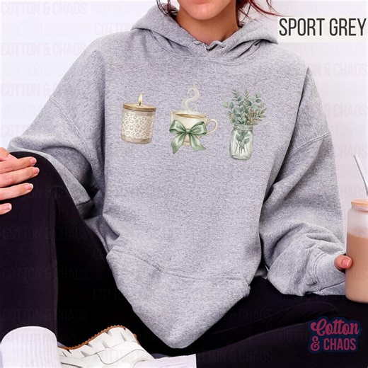 Unwind Relax Medspa Self Care Hoodie | Cozy Spa Day Hoodie | Fresh Eucalyptus Leaves | Pampering Gift | Self Care Gift Box | Dry Eucalyptus