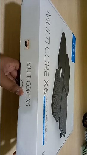 unboxing deepcool multicore x6🤨🤨🤨