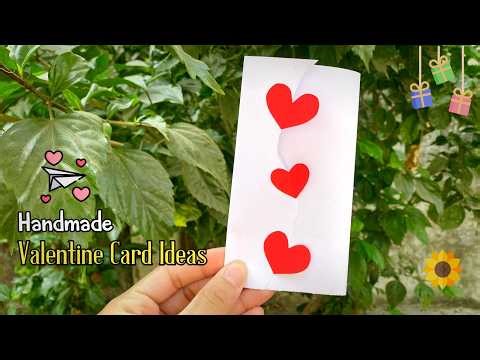 Handmade Valentine Card Ideas | Valentine 2026 | #valentinesday
