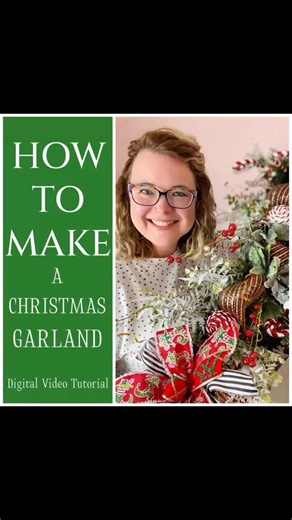 Check out this How to Make a Christmas Garland, DIY Holiday Decor, How to Video Tutorial, DIY Christmas Garland Tutorial Look what I found on Etsy: https://www.etsy.com/listing/1757445012/how-to-make-a-christmas-garland-diy?ref=share_v4_lx #diydecor #diychristmas #christmasdecor | 3 Little Greenwoods Creations