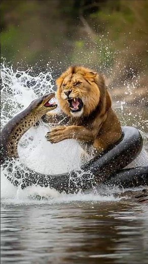 Lion vs Anaconda who would win | lion vs anaconda real fight | anaconda vs lion