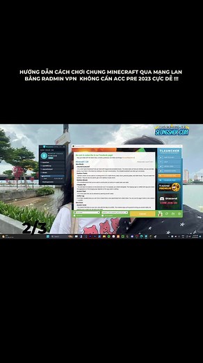 Hướng dẫn chơi Minecraft qua mạng LAN bằng Radmin VPN
