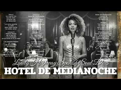 Hotel de Medianoche | Lonely Motel Spanish Soul Blues | Raspy Female Blues Voice