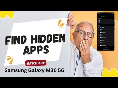How To Find Hidden Apps On Samsung Galaxy M36 5G | Easy & Fast Method