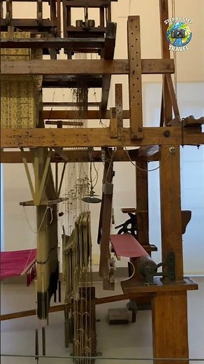 The loom that changed technology forever #jacquardloom #industrialrevolution #stepbysteptravel