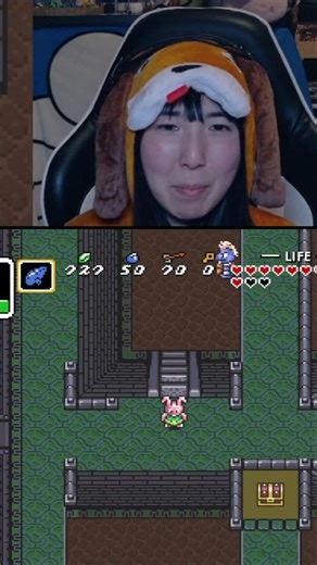 Thought there was a deeper, secret way SNES Zelda Link to the Past