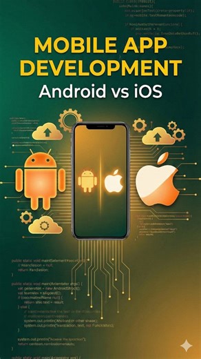 Tech and Knowledge on Instagram: "Mobile Application Development Explained |Android vs iOS | Beginner Guide Part 2 #MobileAppDevelopment #AndroidDevelopment #iOSDevelopment #AndroidVsiOS #AppDevelopment"