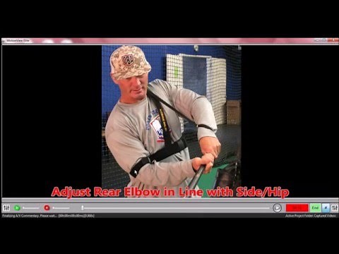 Rotational Swing Trainer – Batspeed.com’s “Power Belt” Hitting Aid for Baseball & Fastpitch Softball