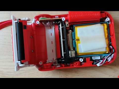 Vtech Kidizoom PRINTCAM disassembly and battery replacement walkthrough