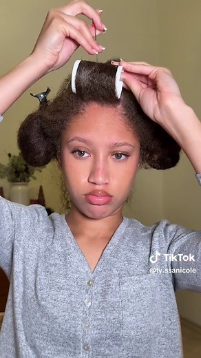 Tension Rollerset: A Natural Hair Journey