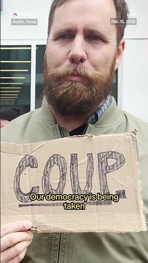 Protestors gather outside of Tesla showrooms across the U.S.