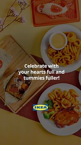 Good luck, great bites, full hearts 🥢 Head to the Swedish Restaurant​ and Swedish Food Market for abundant CNY dishes and snacks to share with loved ones. | IKEA