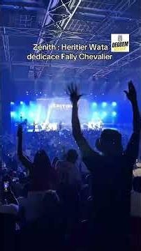 😱 L’entrée surprise de Fally Ipupa au concert d’Héritier Wata | Zénith de Paris