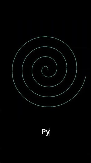 This animation is created using Python, sine, and cosine functions.