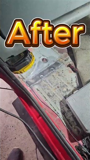 What do you think? #xr2 #welding #carrestorationproject #rust #beforeandafter