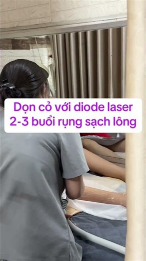 2-3 buổi sạch lông với diode laser #lamdep #ngancuchi