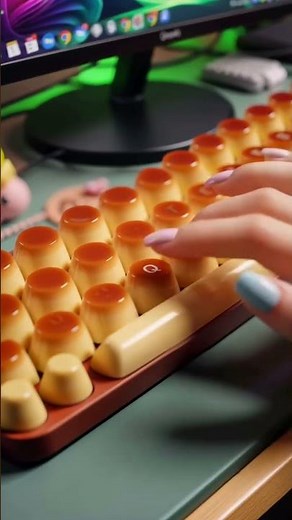 Satisfying keyboard ASMR #keyboard #ai #shorts