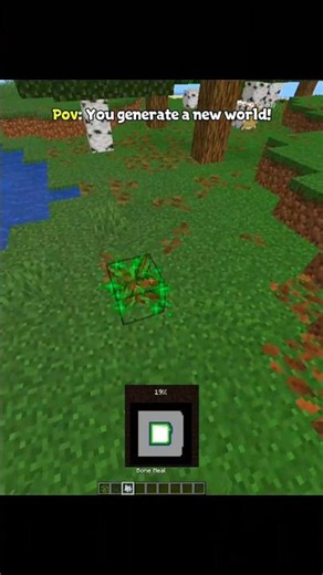 POV: You Generate a New Minecraft World 🤯 (Secret Behind The Scenes!) #shorts