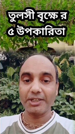 তুলসী বৃক্ষের ৫ উপকারিতা #santuchakrabortygita #ytshorts #tulsi #shortsh #gitarbani