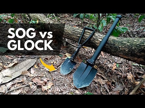 Comparing the SOG and Glock Entrenching Tool | Folding Shovel