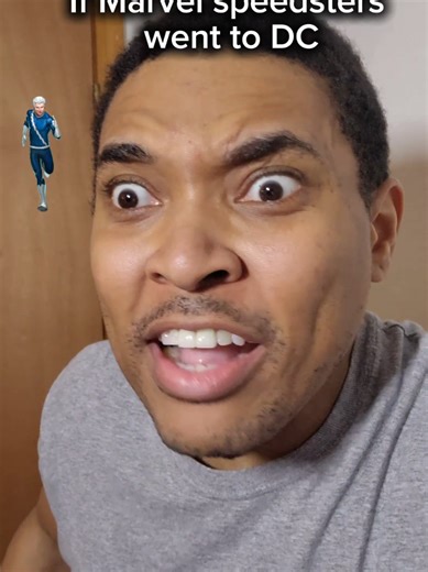 Bro is getting SMOKED in dc universe 💀#flash #dc #marvel #funny #viral