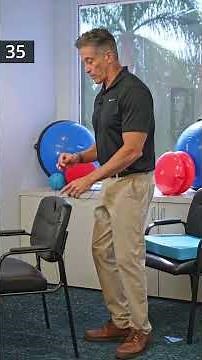 Maintain your balance forever with this exercise called heel-to-toe walking #physicaltherapy #physio
