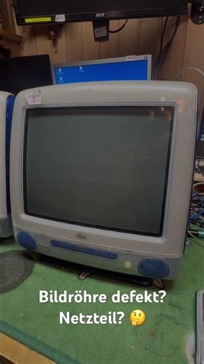 iMac G3 - Was ist da wohl kaputt? 🤔