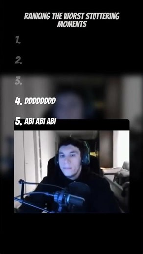 Ranking the worst stuttering moments #ranking #funny