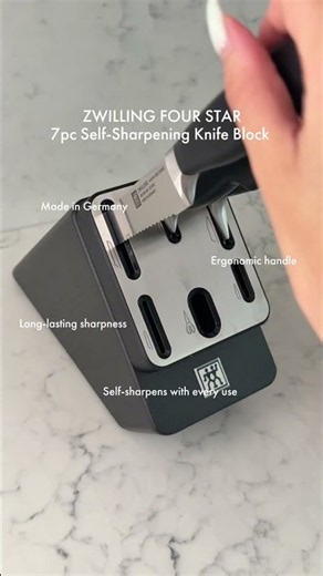 The best self-sharpening knife block you've ever found!