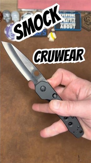 Spyderco Smock second detent removal #spyderco #smock #knifeworld #youtubeshorts #ytshorts #shorts