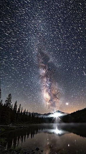 Perseid Meteor Shower | Night Sky & Shooting Stars Relaxing Ambience