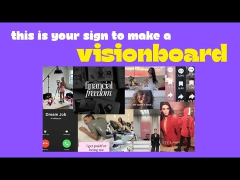How to make a VISIONBOARD (tutorial)
