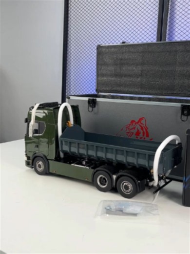 LXY RC Hydraulic Dumper Unboxed — Custom Built RC Dump Truck