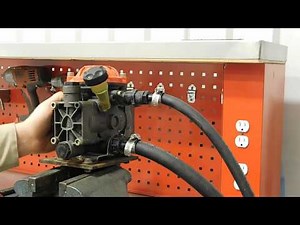 Flushing and Winterizing Hypro Piston Pump