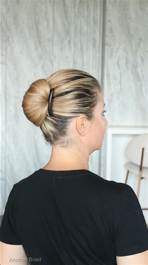 1.5M views · 9.6K reactions | French Roll Bun — Elegant, Effortless, and Instantly Classy ✨ #frenchrollbun #bunhairstyle #hairinspo #hairtok #easyhairstyle #hairhack #hairstyleideas #hairtutorial #beautyvibes #glowup #saveforlater | Another Day Another Braid | Facebook