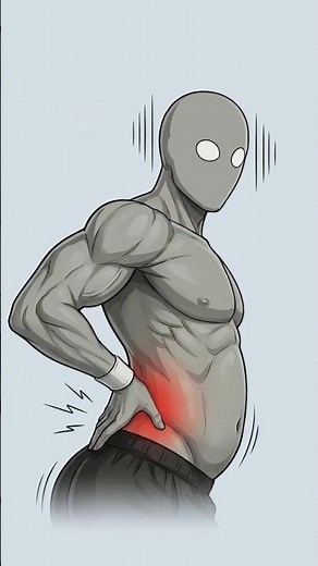 The problem of back curvature and prominent buttocks, its cause, solution and specific exercises