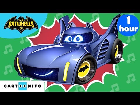 Calling All Batwheels: Bam 1 Hour Song Loop | Cartoonito | Cartoons for Kids | Songs for Kids