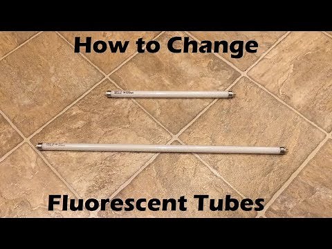 Tutorial: Replace Fluorescent Tubes - F8T5 and F13T5/CW