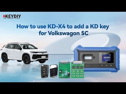 How to Add VW MQB49 5C KD ZB Smart Key with Keydiy KD-X4 -OBDII365