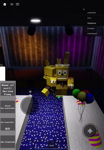 #roblox #haveitoldyoulatelythatiloveyou #funnyclip spring lock failure, but foxy