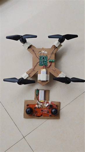 How to make rc 2.4ghz custom made quadcopter drone #rcpilot #diy #scienceexperiment