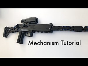 Lego Sniper Rifle Mechanism Tutorial