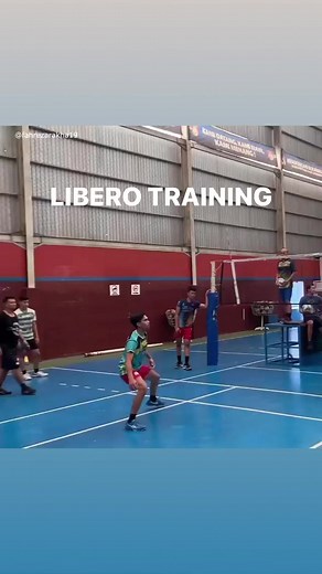 Libero floor defense Training #volleyball #fyp every volleyball player needs this kind of floor defense training. | Project Volleyball