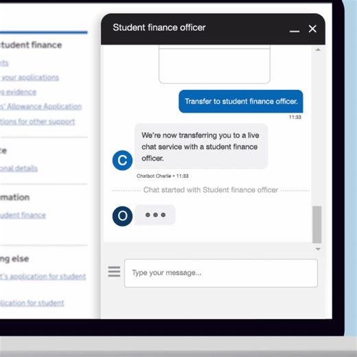 Need to speak to us but can’t find the Live Chat? 💻 Look for the ‘Chat with us’ icon in your online account! 🔗 https://www.gov.uk/student-finance-register-login | Student Finance England
